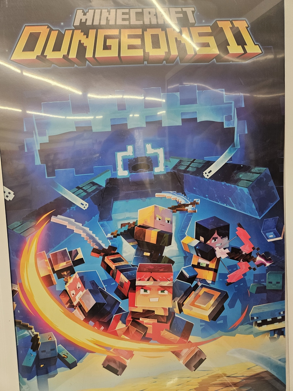 Dungeons II Poster - Blue